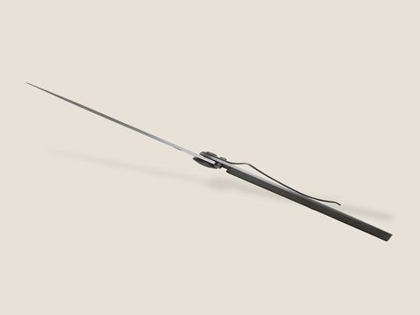Deejo Serrated 37g, Fibra da carbono
