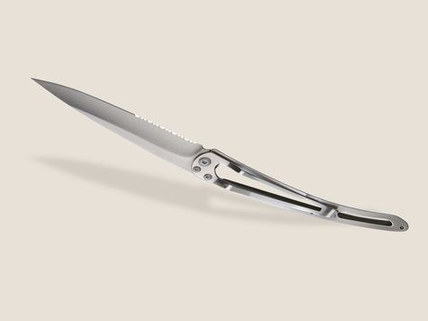 Deejo Serrated 37g, Fibra da carbono