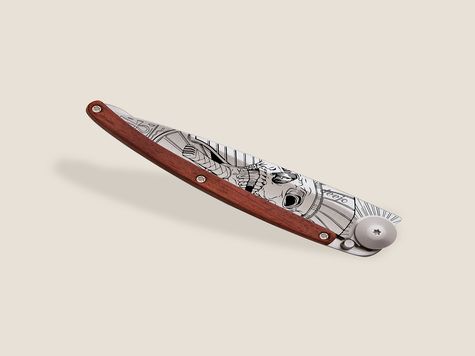 Deejo 37g, Coral wood / Pharaon Skull