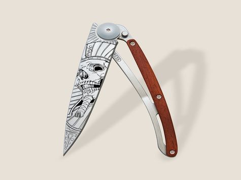 Deejo 37g, Coral wood / Pharaon Skull