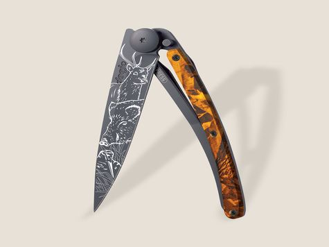 Deejo 37g, Camo Naranja / Escena de Caza