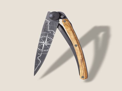 Deejo 390g, Olive wood / Terra Incognita