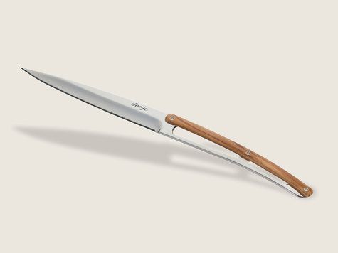 4 Deejo de mesa Prestige Serrated, Olivo