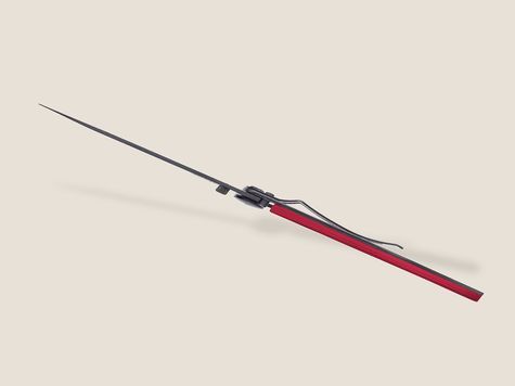 Deejo 37g, Aluminio Rojo / Águila marina
