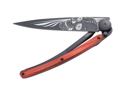 Deejo 37g, Red beech wood / Latino Skull