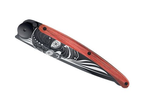 Deejo 37g, Red beech wood / Latino Skull