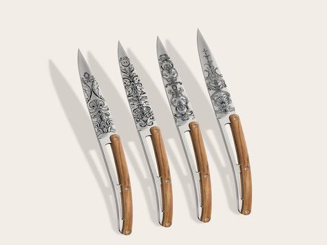 4 Deejo de mesa Prestige, Olivo / Grand Siècle